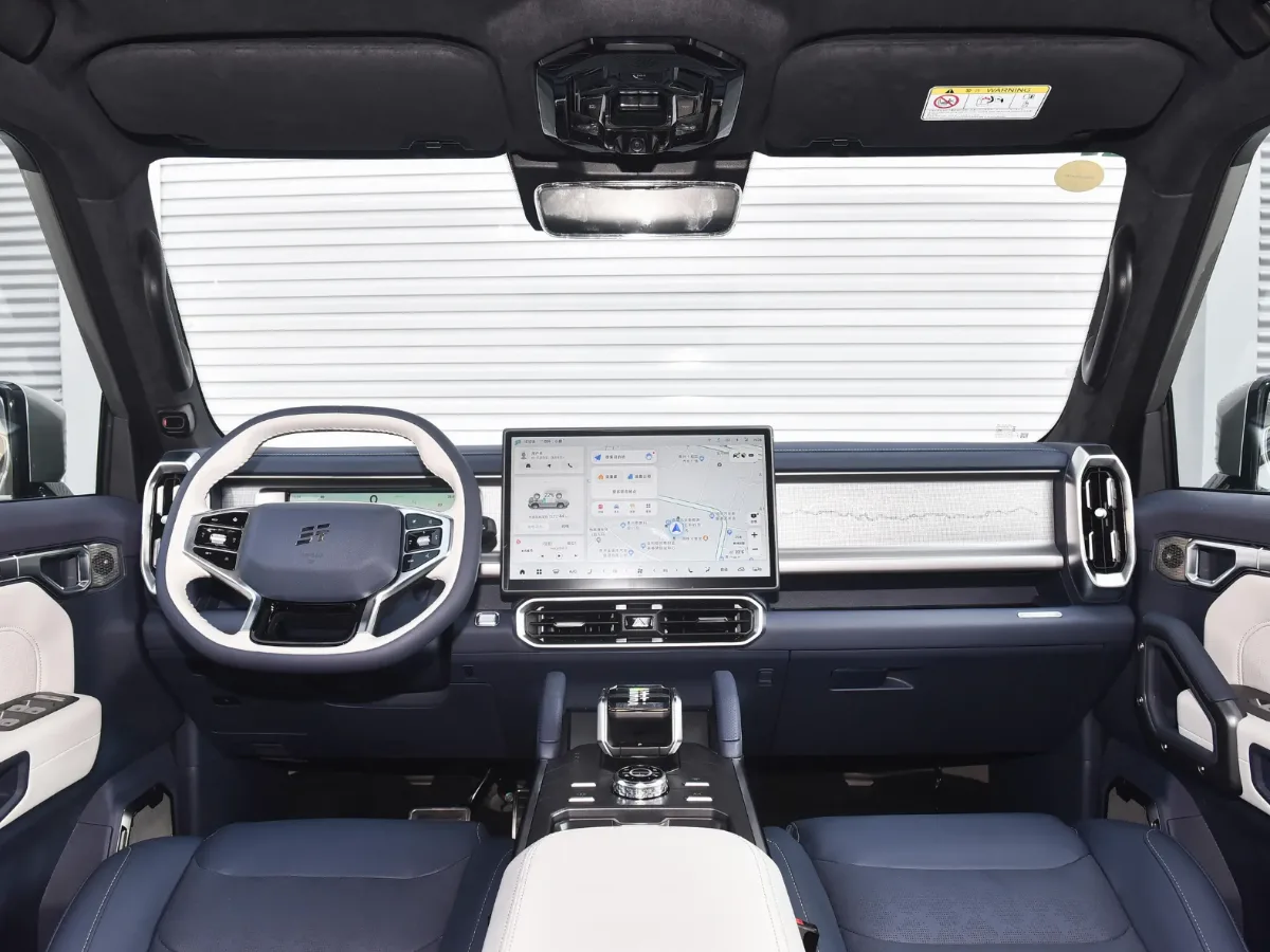 Jetour ShanHai T2 interior Blue&White jipi_1
