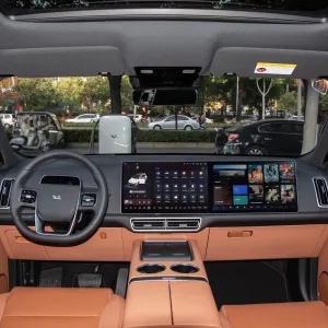 Li Auto L9- Interior Blackr&Orange